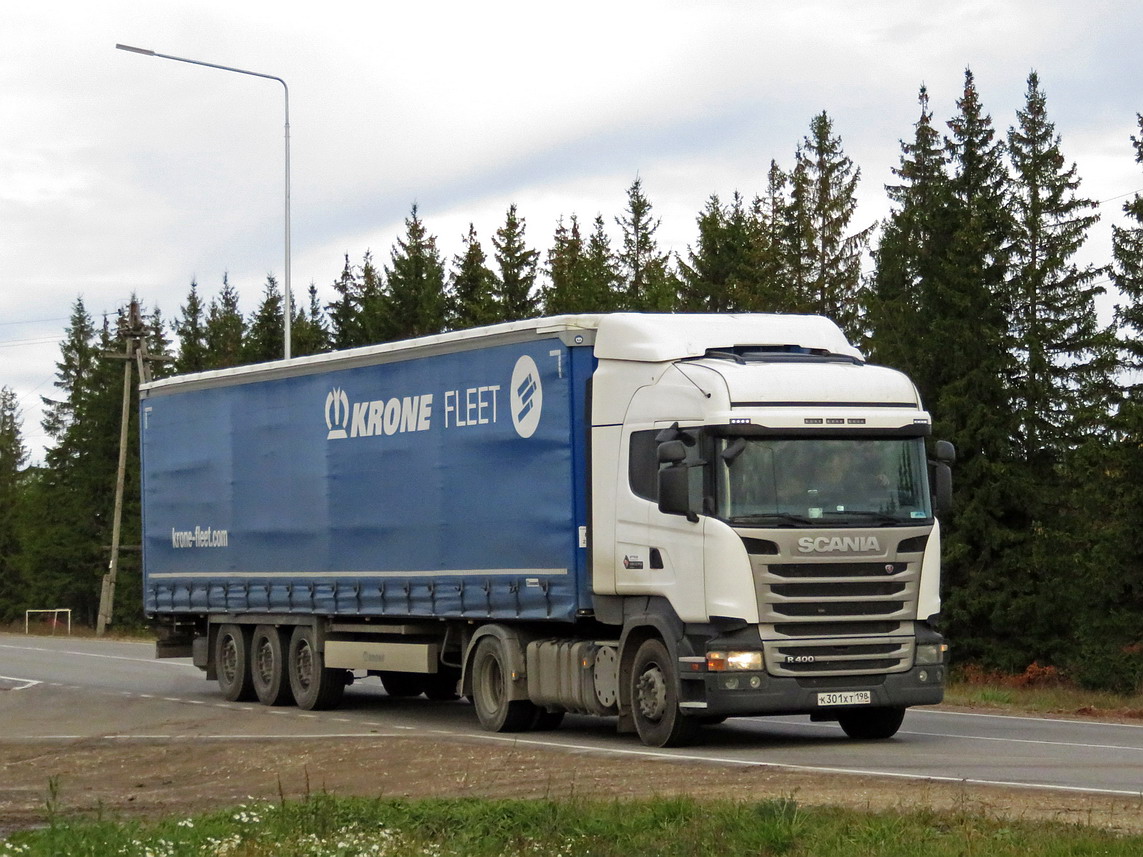 Санкт-Петербург, № К 301 ХТ 198 — Scania ('2013) R400