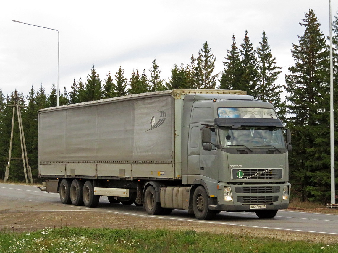 Ивановская область, № Н 616 РВ 37 — Volvo ('2002) FH12.480