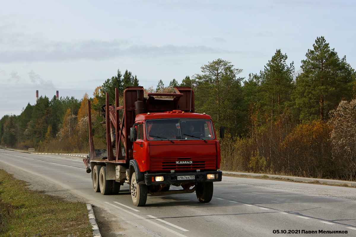 Пермский край, № Е 967 ВА 159 — КамАЗ-5320