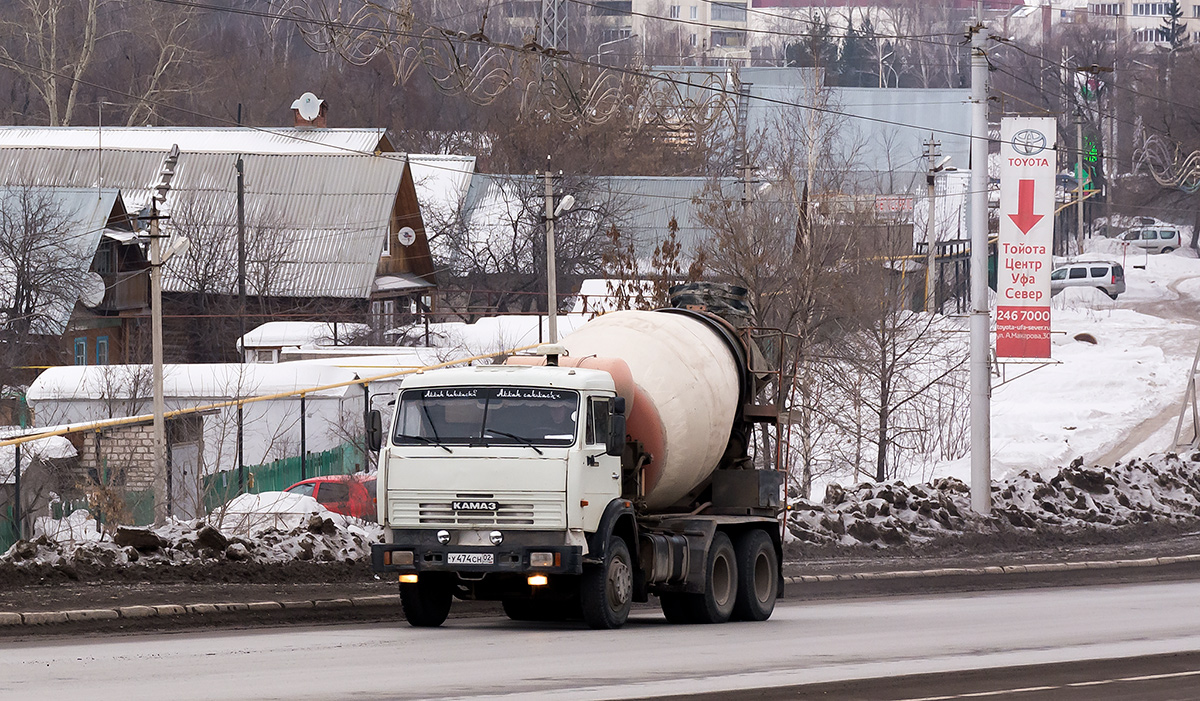 Башкортостан, № У 474 СН 02 — КамАЗ-53229-15 [53229R]