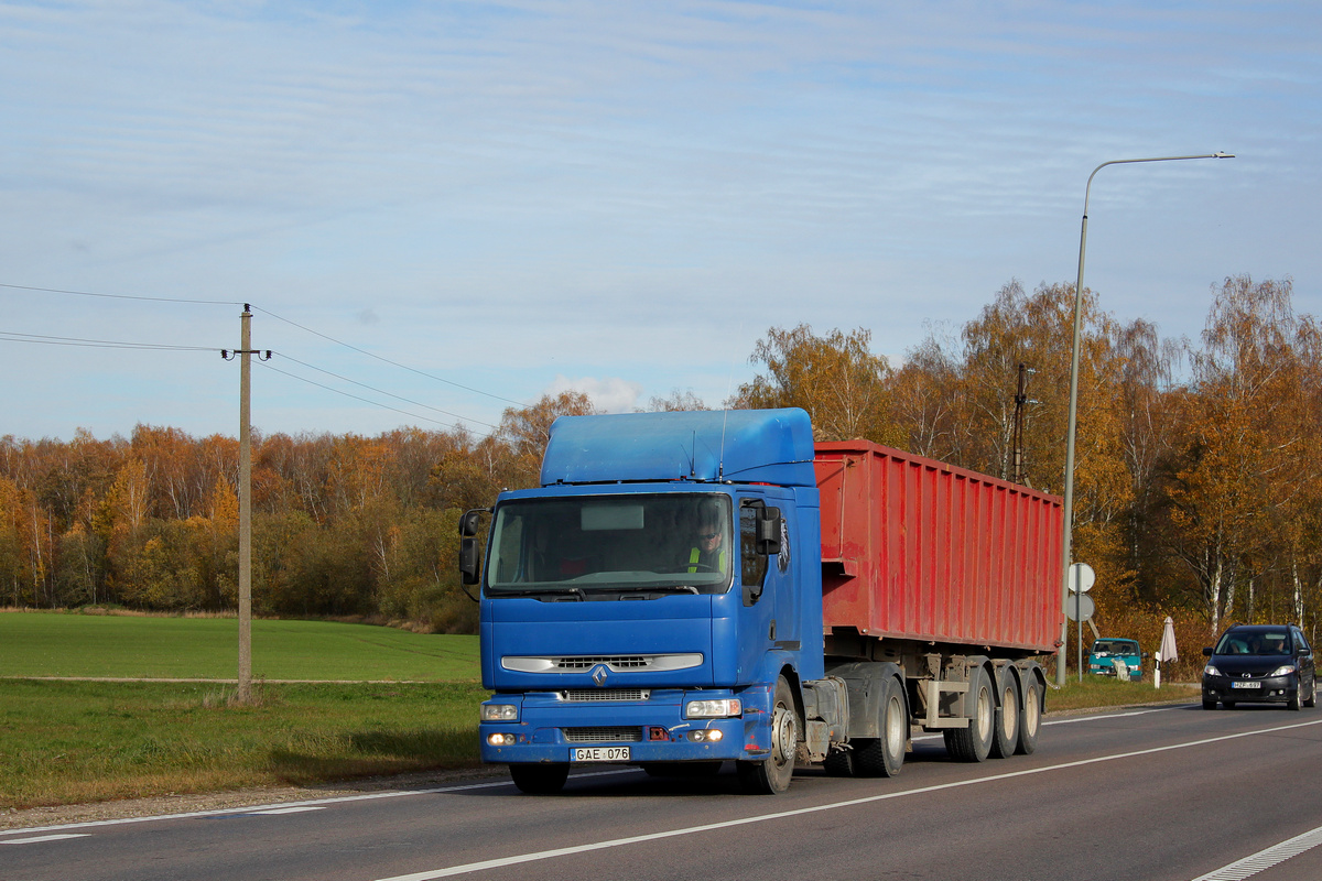 Литва, № GAE 076 — Renault Premium ('2006)