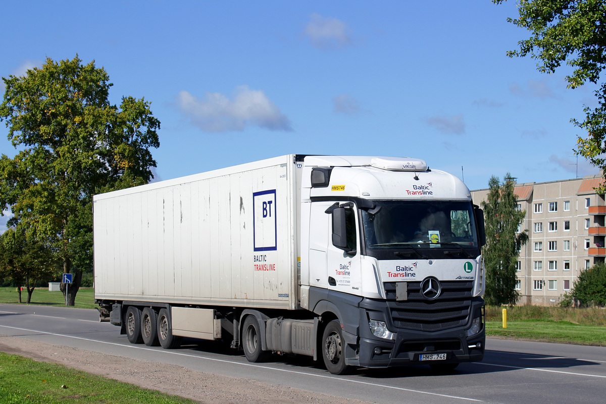 Литва, № HMS 746 — Mercedes-Benz Actros ('2011) 1845