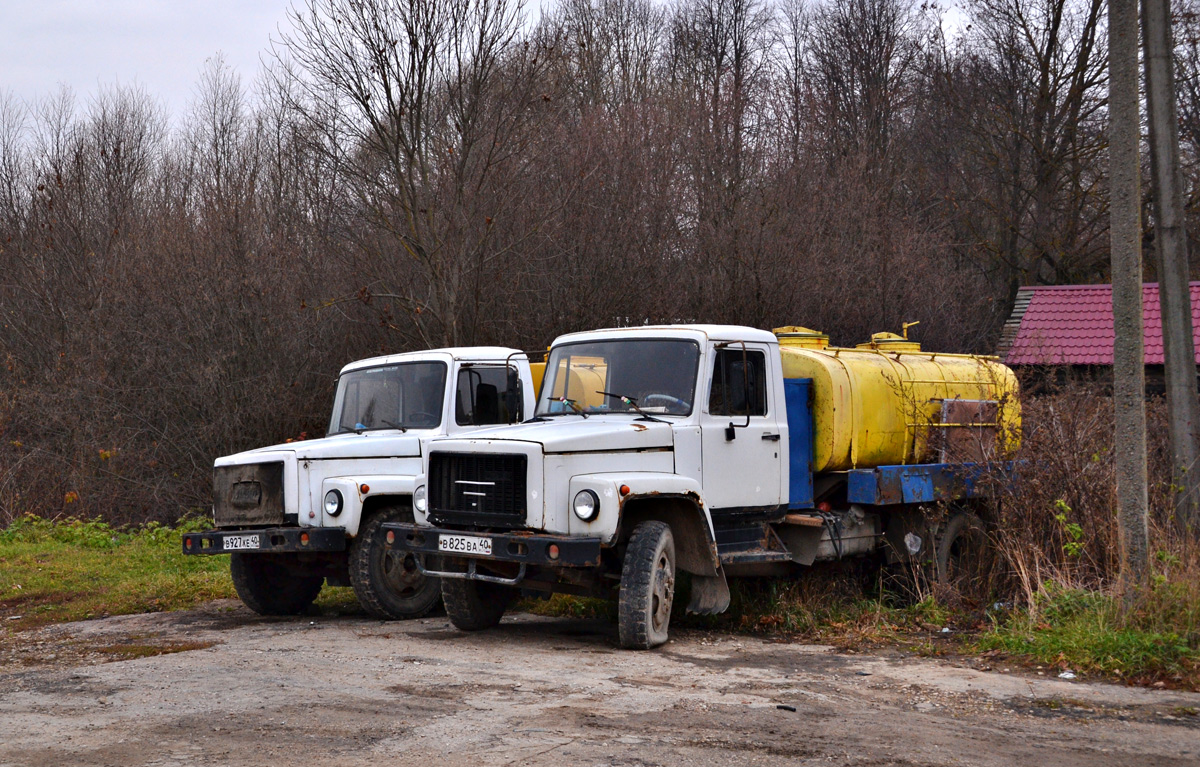 Калужская область, № В 825 ВА 40 — ГАЗ-3307