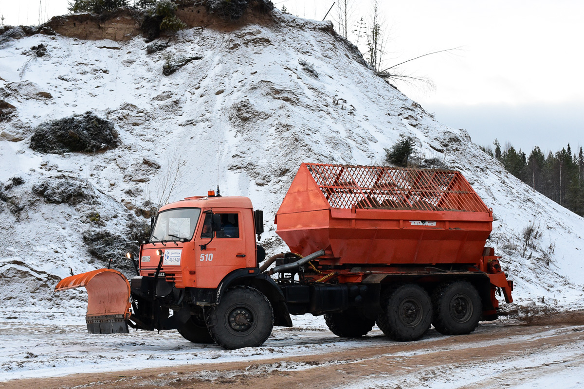 Архангельская область, № 510 — КамАЗ-43118-13 [43118N]