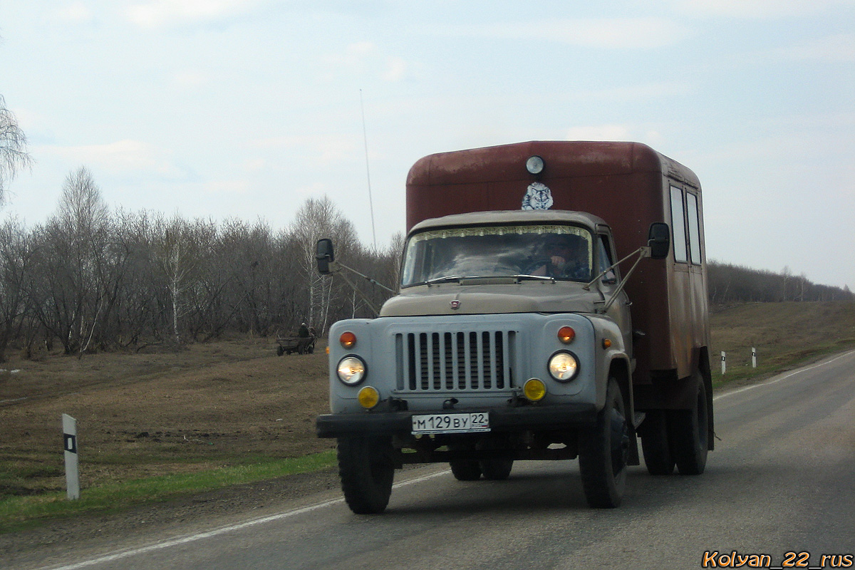 Алтайский край, № М 129 ВУ 22 — ГАЗ-52-01