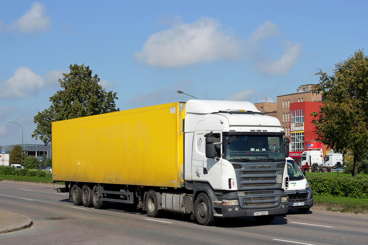 Минск, № АР 2922-7 — Scania ('2004) R420