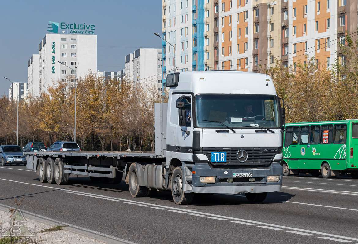 Алматинская область, № 234 OYB 05 — Mercedes-Benz Actros ('1997) 1843