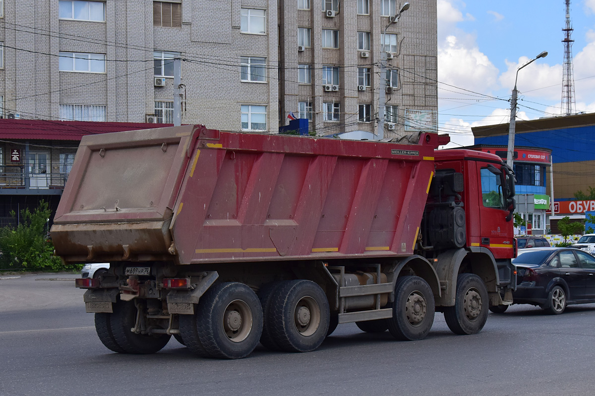 Астраханская область, № М 689 НВ 30 — Mercedes-Benz Actros '09 4141 [Z9M]