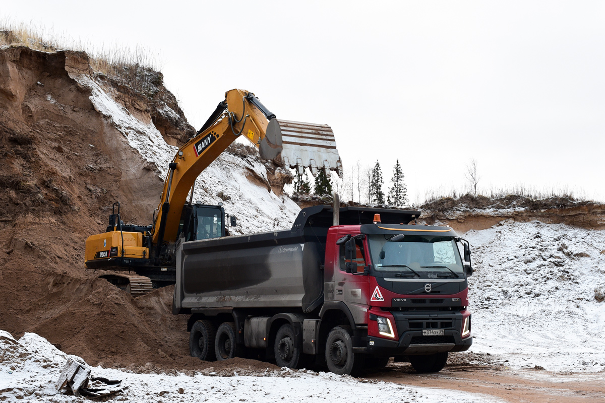 Архангельская область, № М 374 ХК 29 — Volvo ('2013) FMX.420 [X9P]