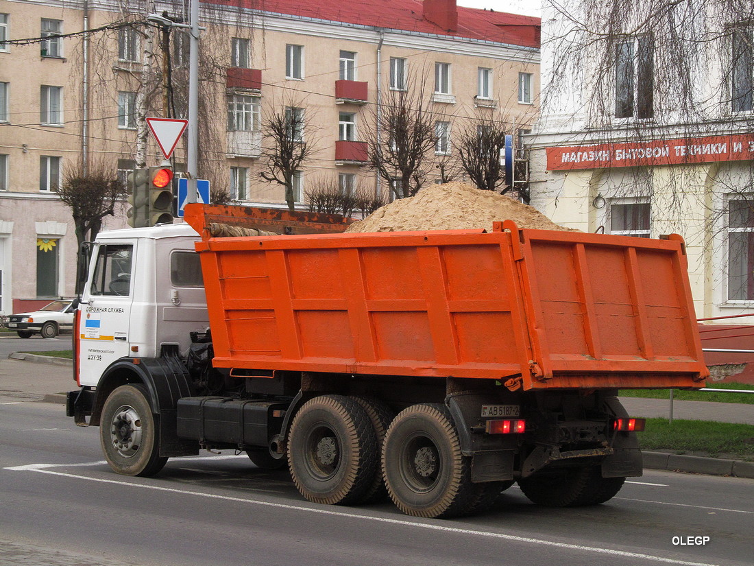 Витебская область, № АВ 5187-2 — МАЗ-5516 (общая модель)