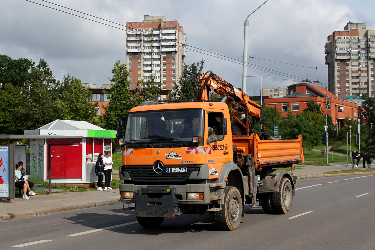 Литва, № HHK 743 — Mercedes-Benz Atego 1828