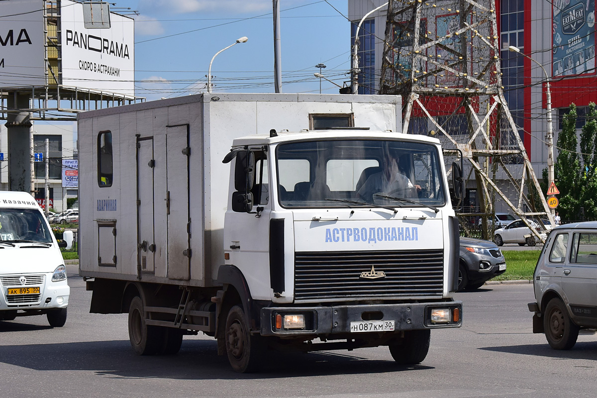 Астраханская область, № Н 087 КМ 30 — МАЗ-437043 "Зубрёнок"