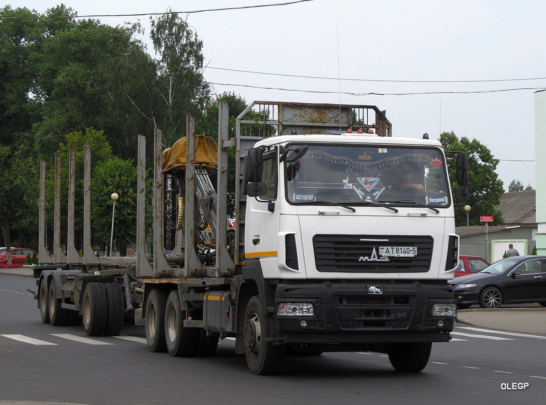 Минская область, № АТ 8140-5 — МАЗ-6312 (общая модель)