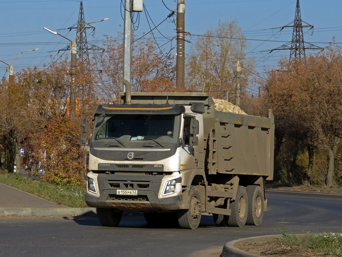 Кировская область, № В 155 РВ 43 — Volvo ('2013) FMX.420 [X9P]