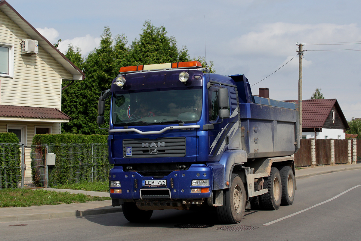 Литва, № LEM 722 — MAN TGA 26.480