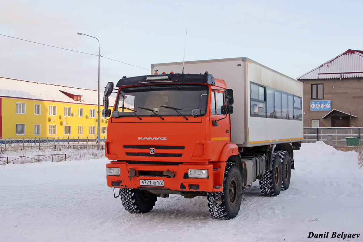 Санкт-Петербург, № В 721 НХ 198 — КамАЗ-43118-50