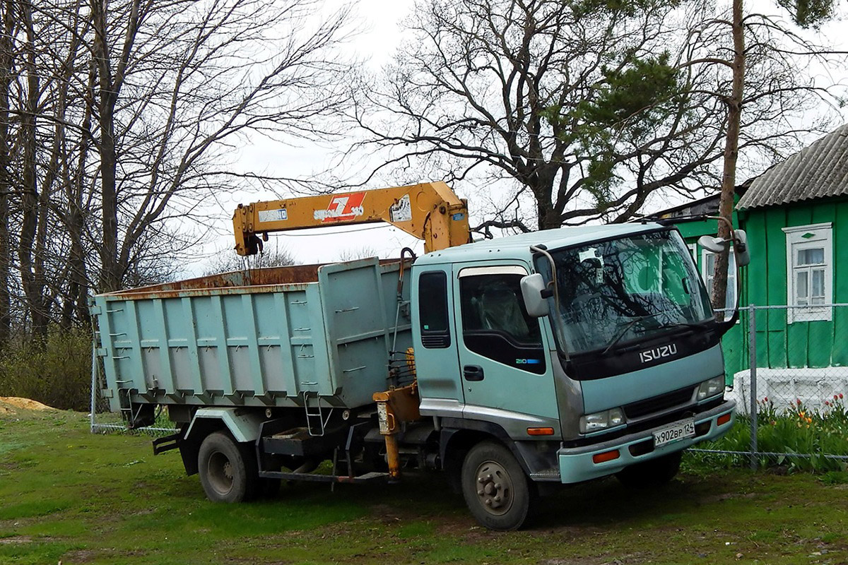 Курская область, № Х 902 ВР 124 — Isuzu Forward (общая модель)