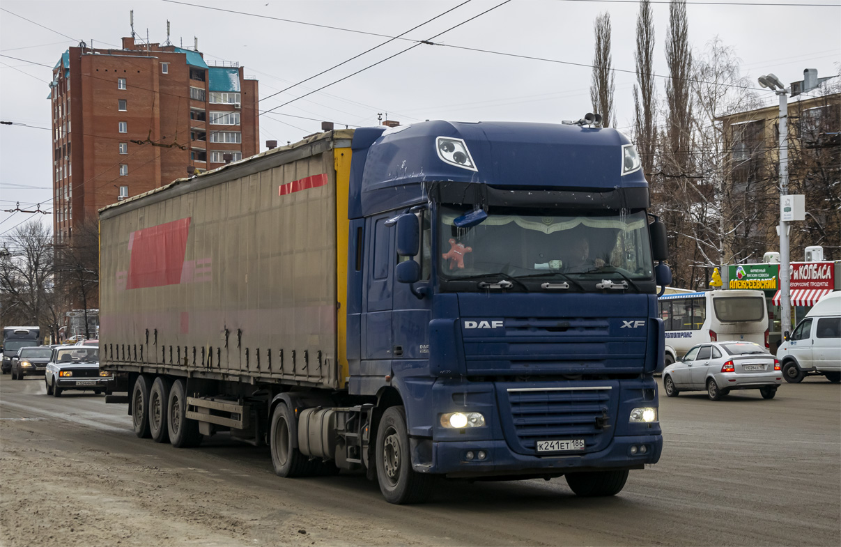 Башкортостан, № К 241 ЕТ 186 — DAF XF105 FT