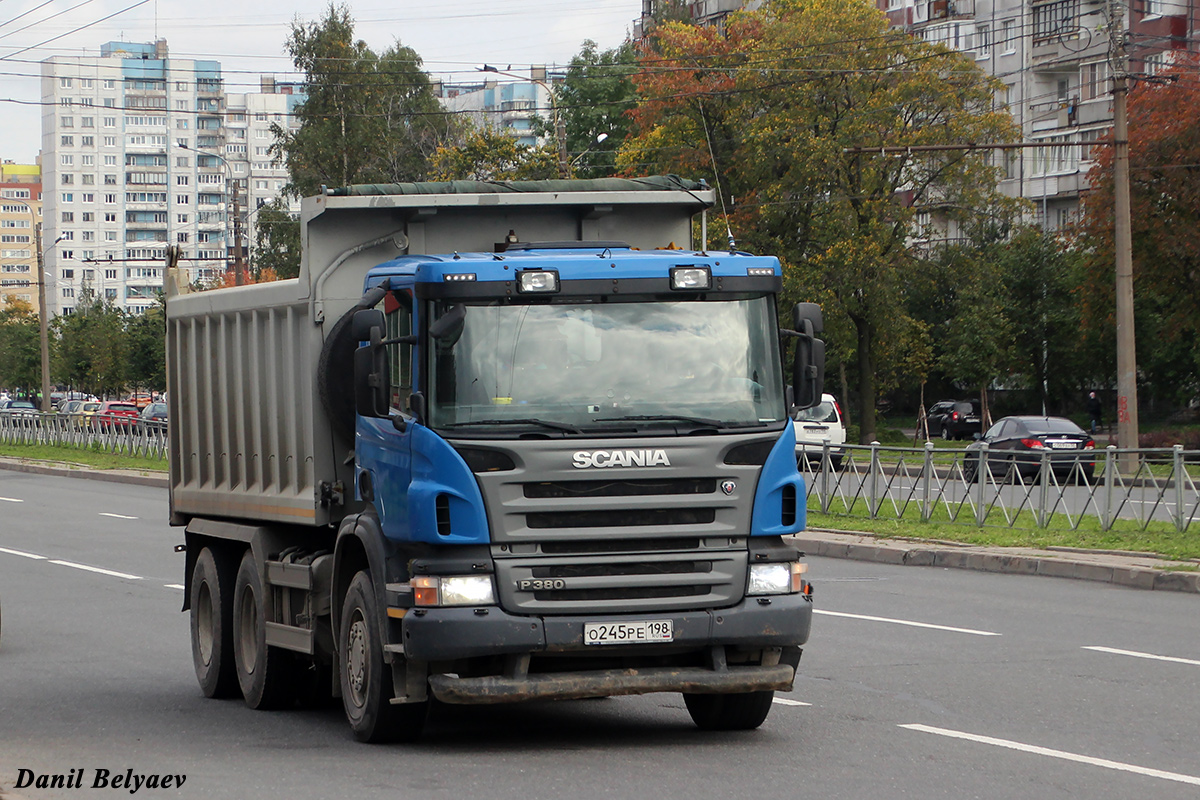 Санкт-Петербург, № О 245 РЕ 198 — Scania ('2004) P380