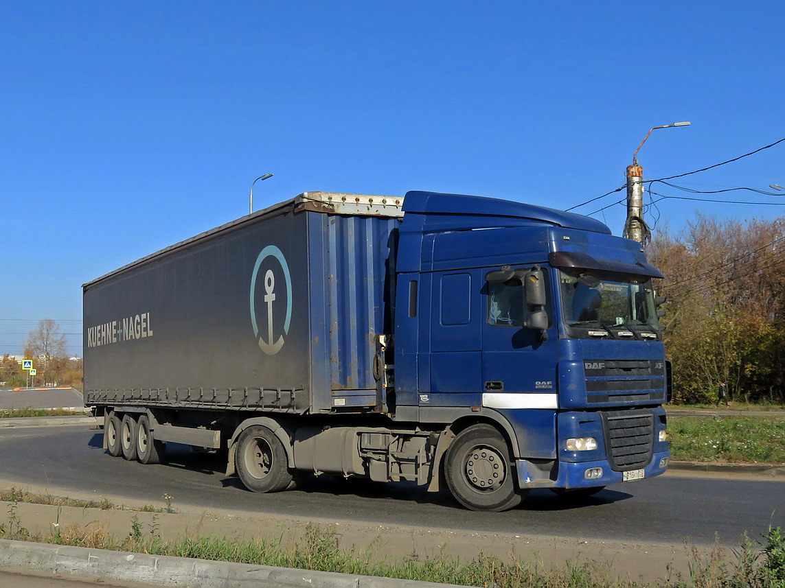 Нижегородская область, № Н 315 НХ 152 — DAF XF105 FT