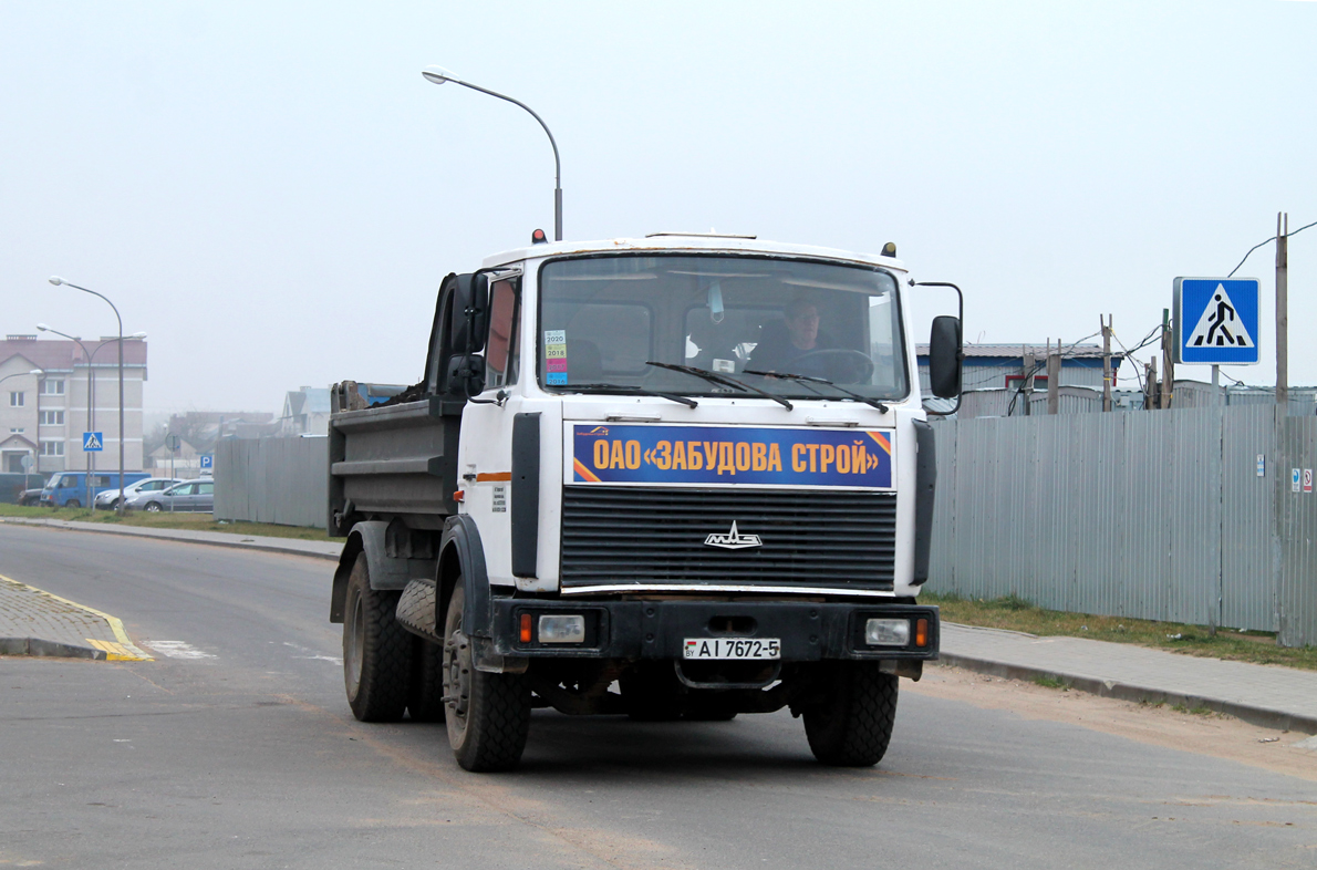 Минская область, № АІ 7672-5 — МАЗ-5551 (общая модель)