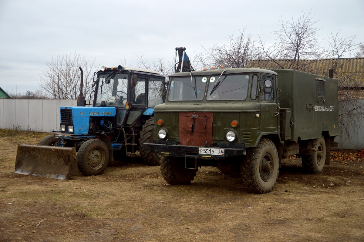 Воронежская область, № Р 551 УТ 36 — ГАЗ-66-14