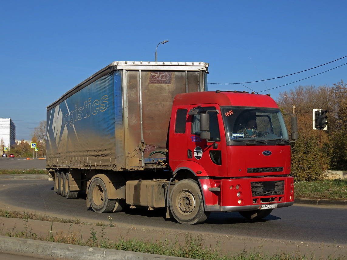 Кировская область, № А 761 ТУ 43 — Ford Cargo ('2003) 1830T