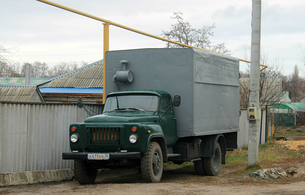 Воронежская область, № А 419 ЕВ 36 — ГАЗ-53-12