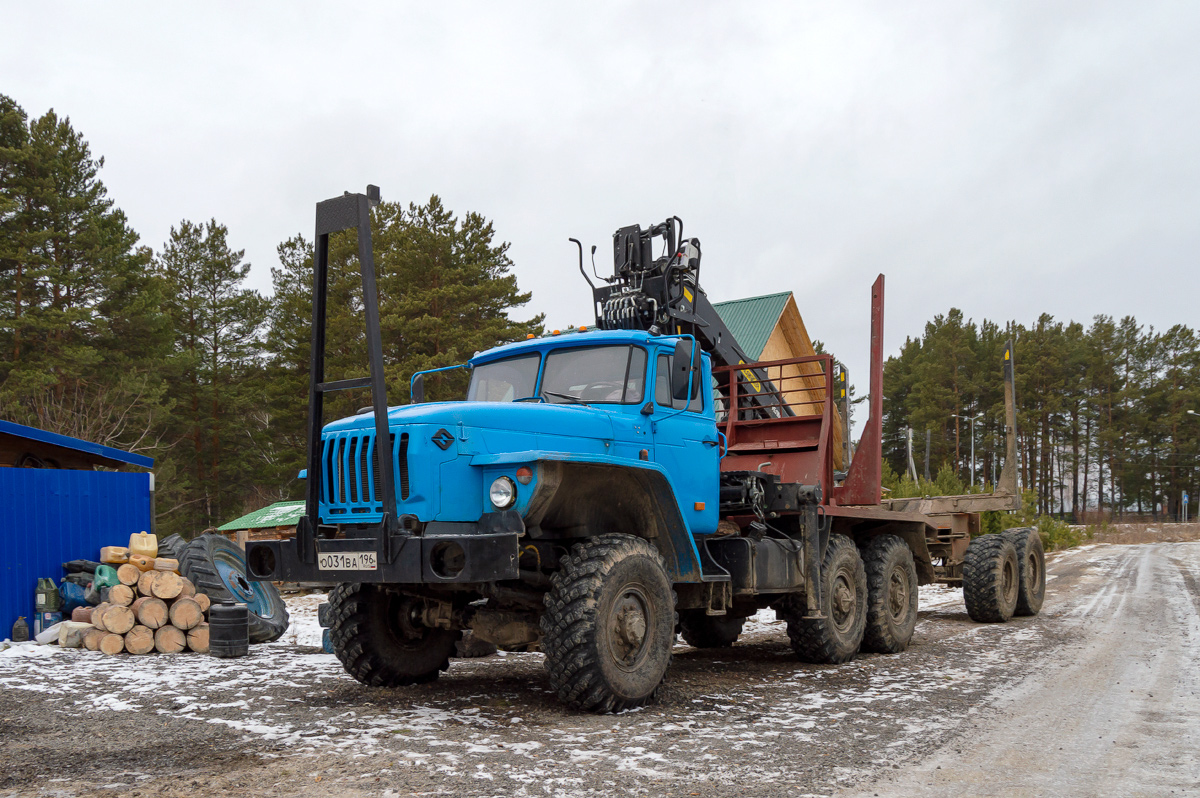 Свердловская область, № О 031 ВА 196 — Урал-44202-41