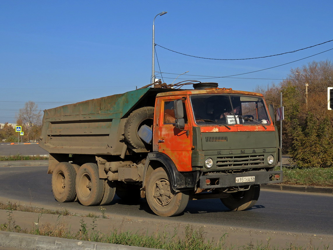 Кировская область, № А 951 КА 43 — КамАЗ-55111 [551110]