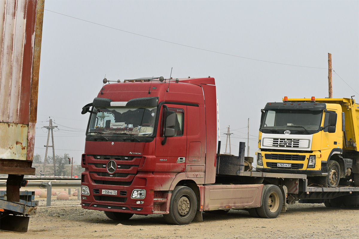 Тюменская область, № Т 558 НЕ 72 — Mercedes-Benz Actros ('2009) 1844