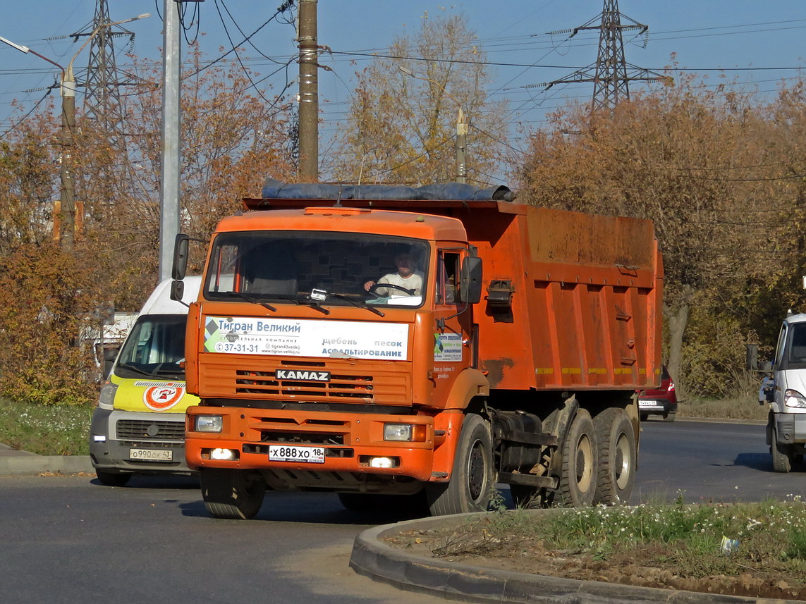 Кировская область, № Х 888 ХО 18 — КамАЗ-6520 [652000]