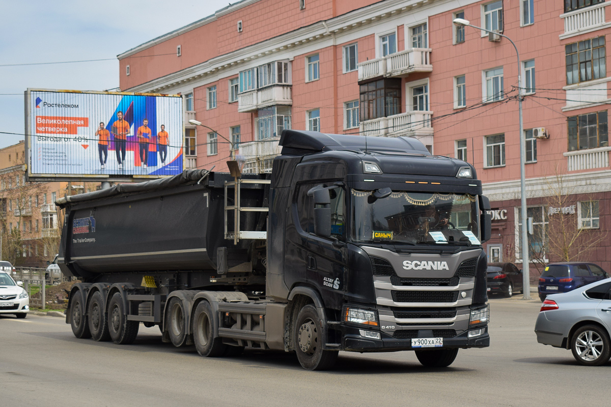 Алтайский край, № У 900 ХА 22 — Scania ('2016) G410