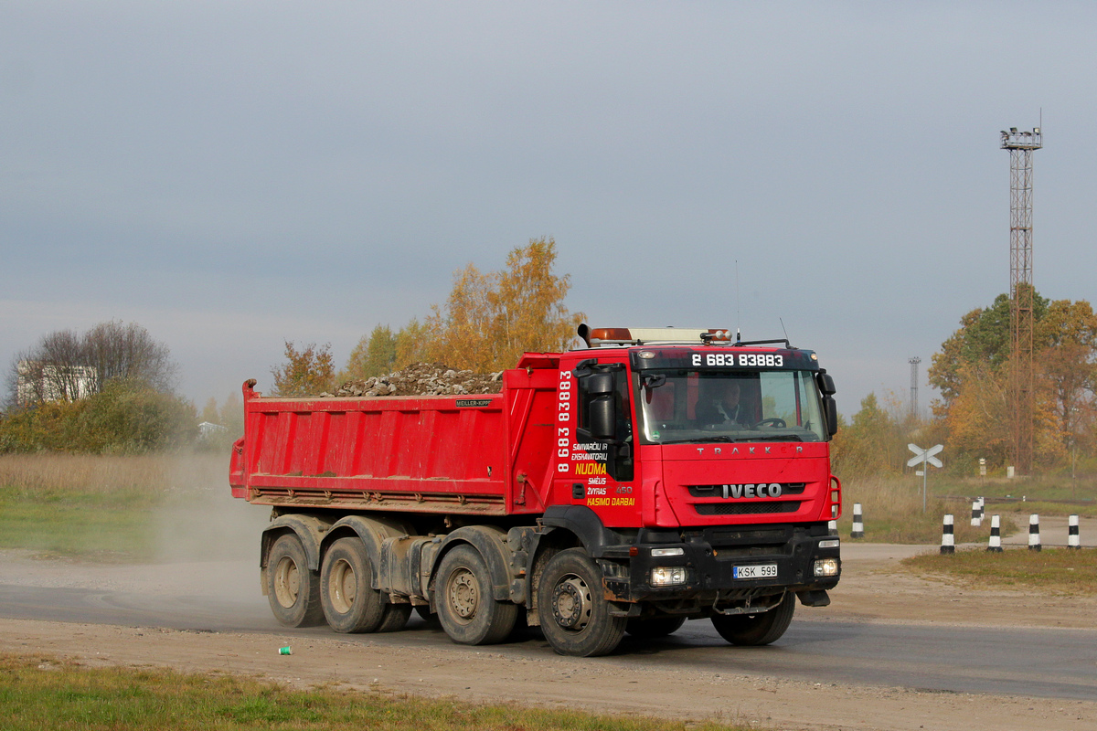 Литва, № KSK 599 — IVECO Trakker ('2007)