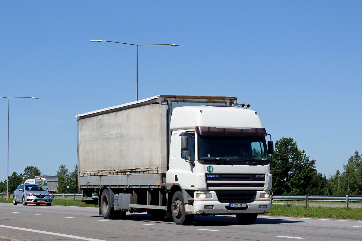 Литва, № KRV 011 — DAF CF75 FA