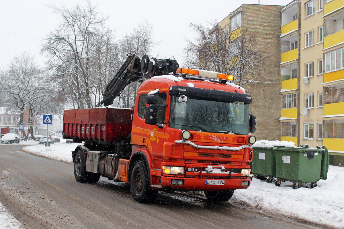 Литва, № LIC 274 — Scania ('1996) P94G