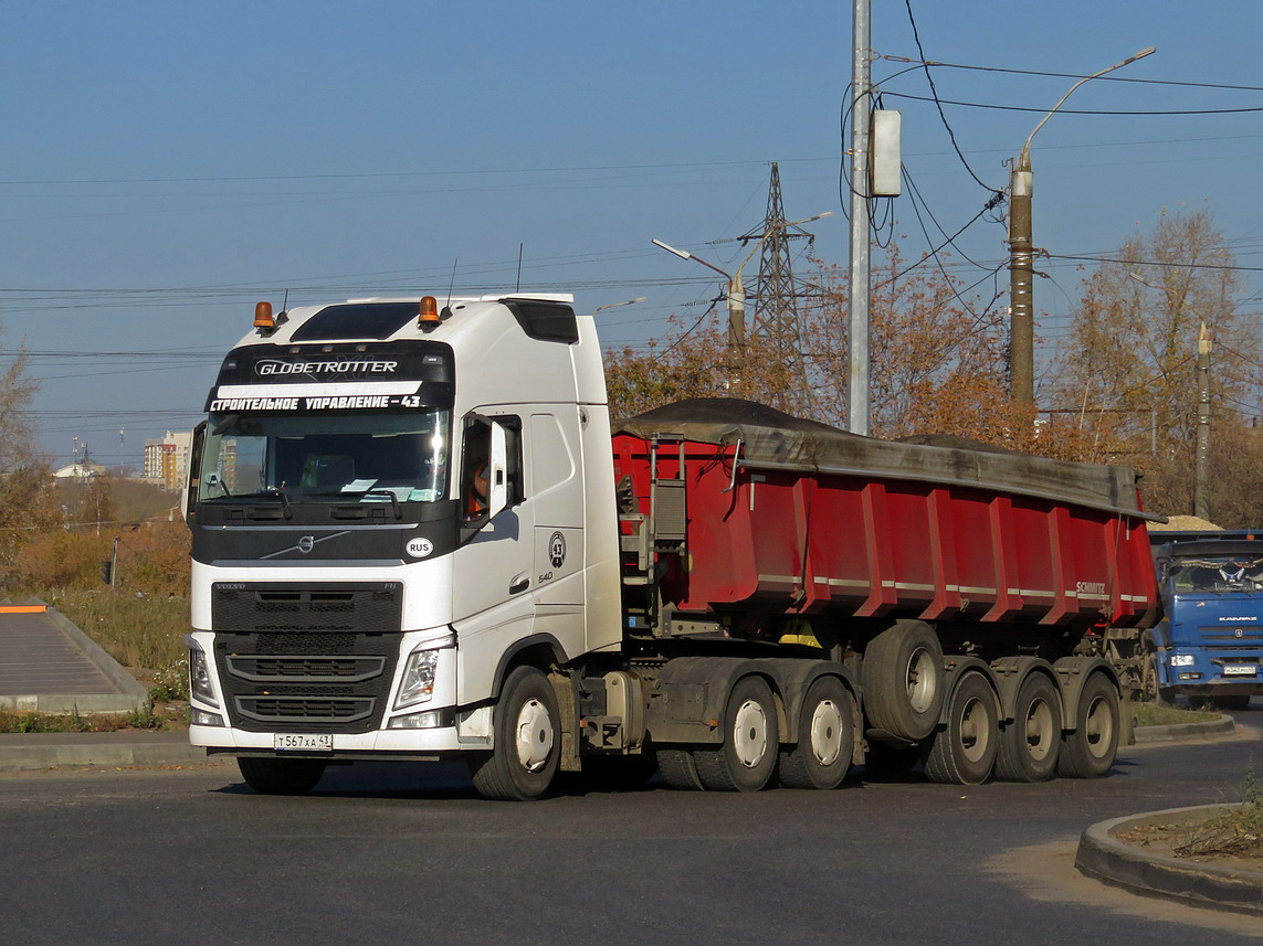 Кировская область, № Т 567 ХА 43 — Volvo ('2012) FH.540