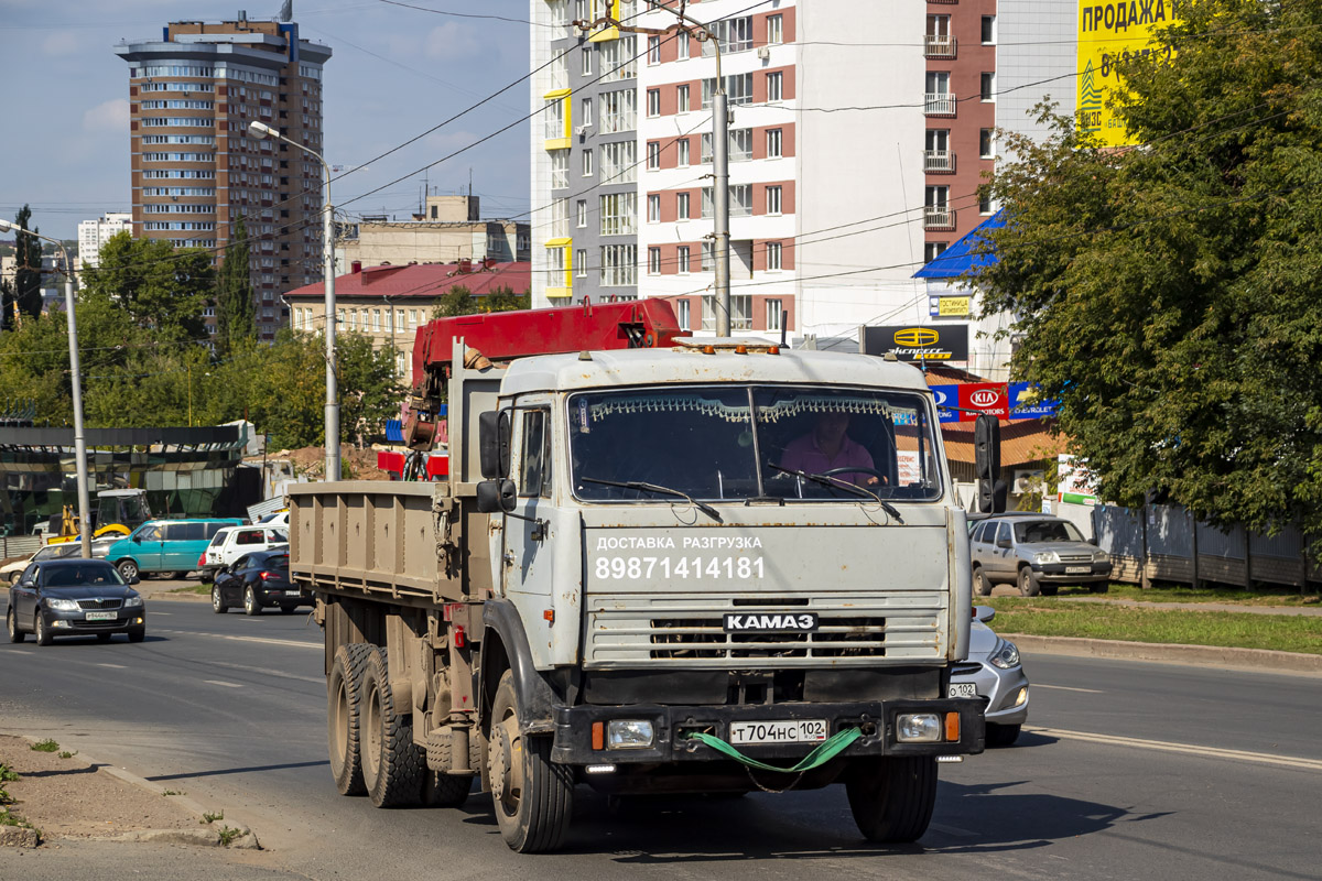 Башкортостан, № Т 704 НС 102 — КамАЗ-53215 [532150]