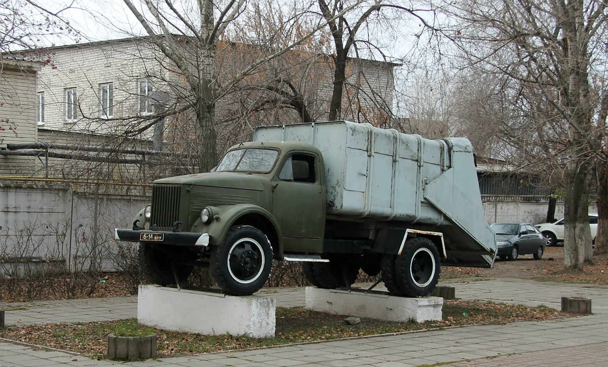 Воронежская область, № 16-14 ВВР — ГАЗ-51А; Воронежская область — Автомобили на постаментах; Техника на постаментах, памятники (Воронежская область)