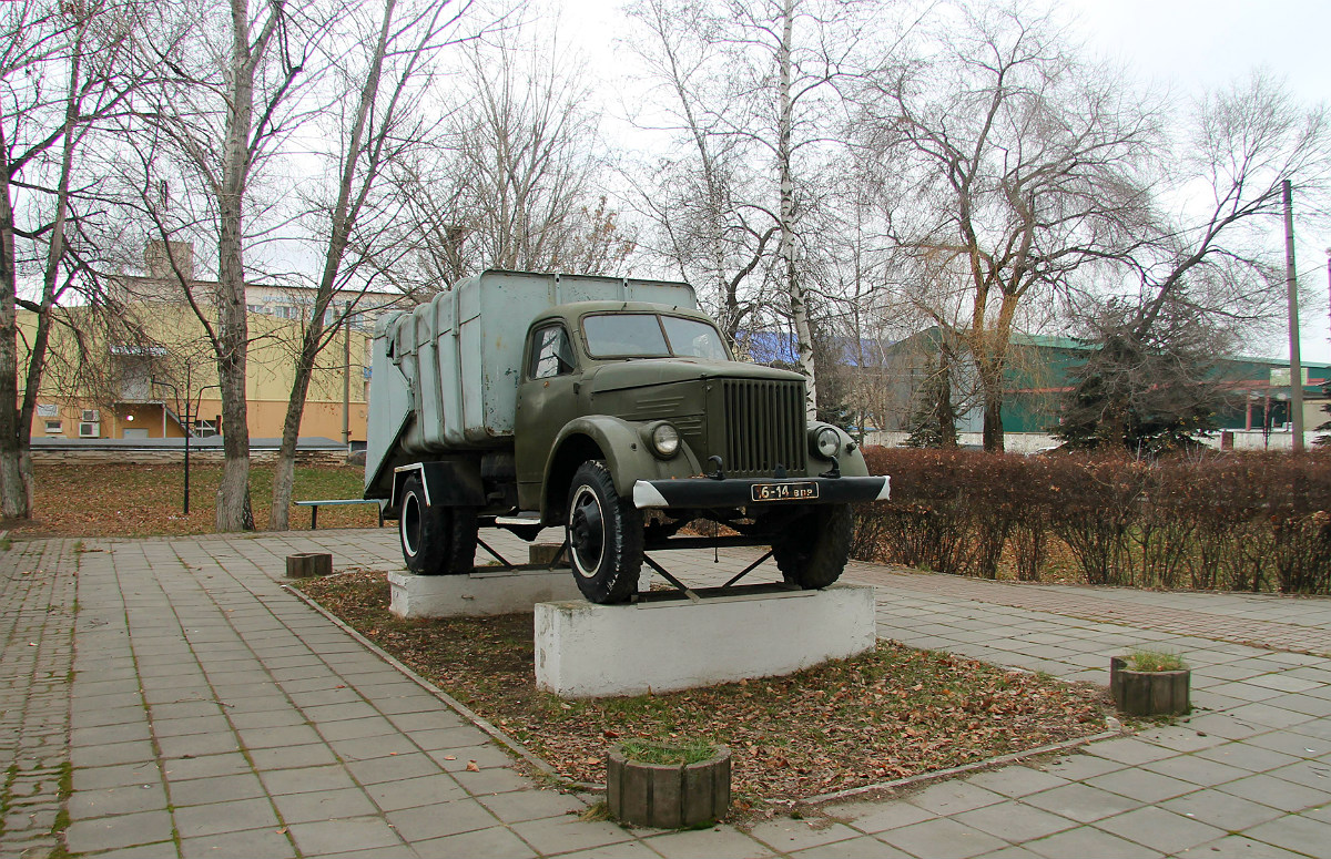 Воронежская область, № 16-14 ВВР — ГАЗ-51А; Воронежская область — Автомобили на постаментах; Техника на постаментах, памятники (Воронежская область)