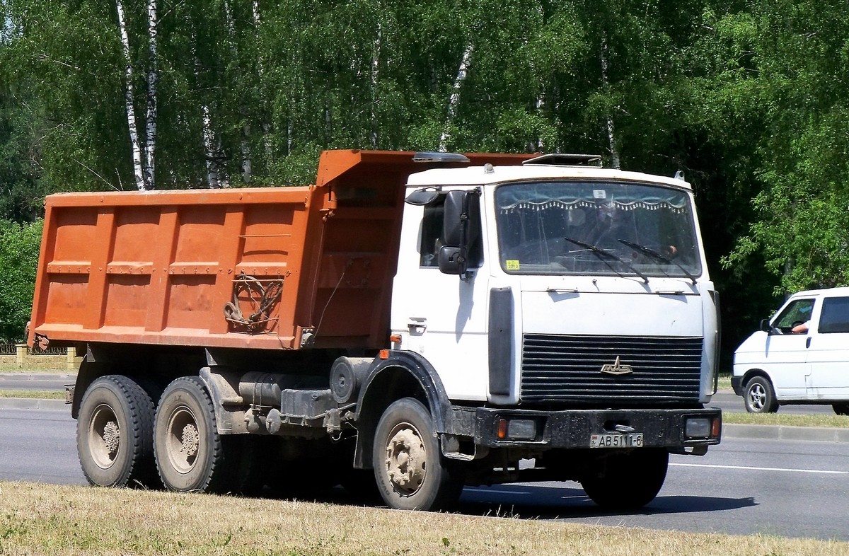 Могилёвская область, № АВ 5111-6 — МАЗ-5516 (общая модель)