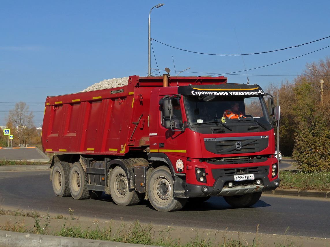 Кировская область, № Т 586 РВ 43 — Volvo ('2010) FMX.400 [X9P]