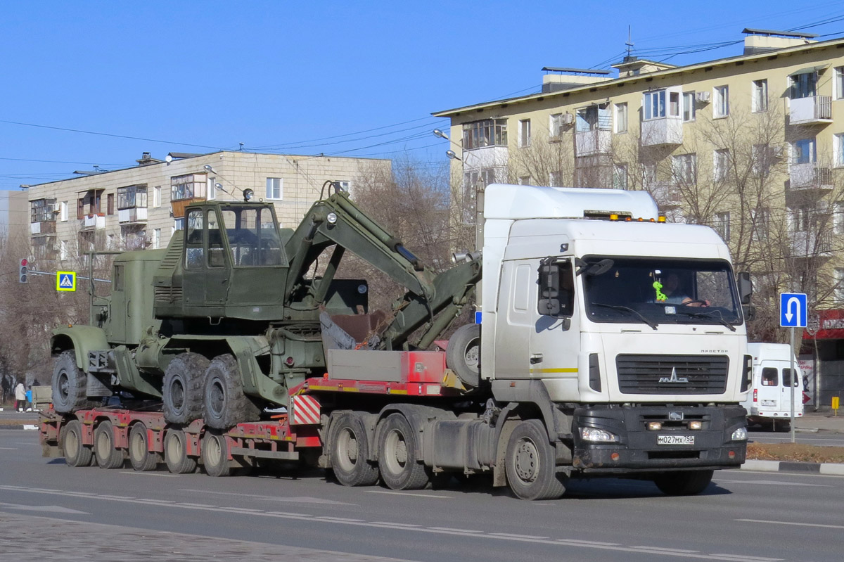 Московская область, № М 027 МХ 750 — МАЗ-643019