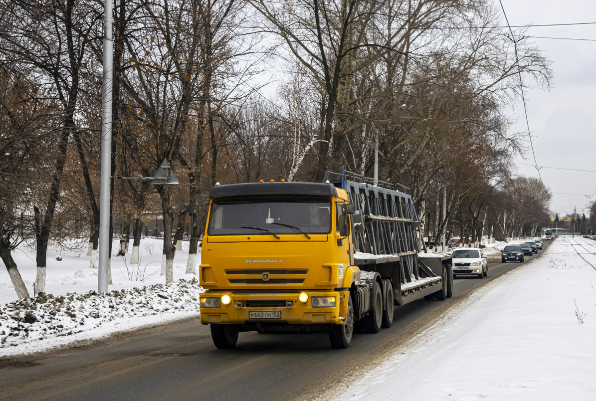 Башкортостан, № Р 662 ТМ 102 — КамАЗ-65116-A4