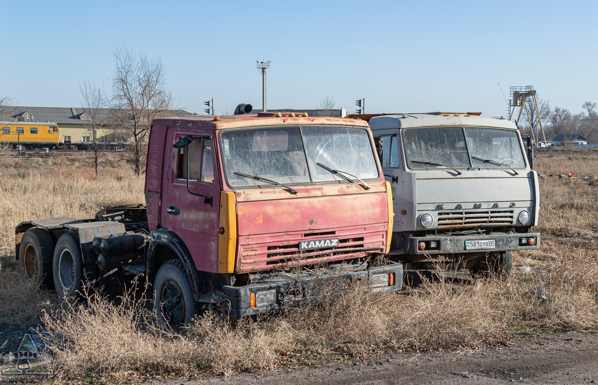 Алматинская область, № (KZ05) Б/Н 0001 — КамАЗ-54115 (общая модель)