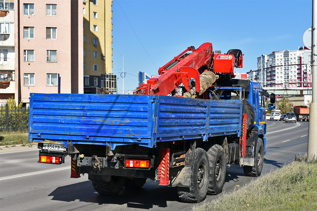 Саха (Якутия), № Е 854 РВ 35 — КамАЗ-43118-46