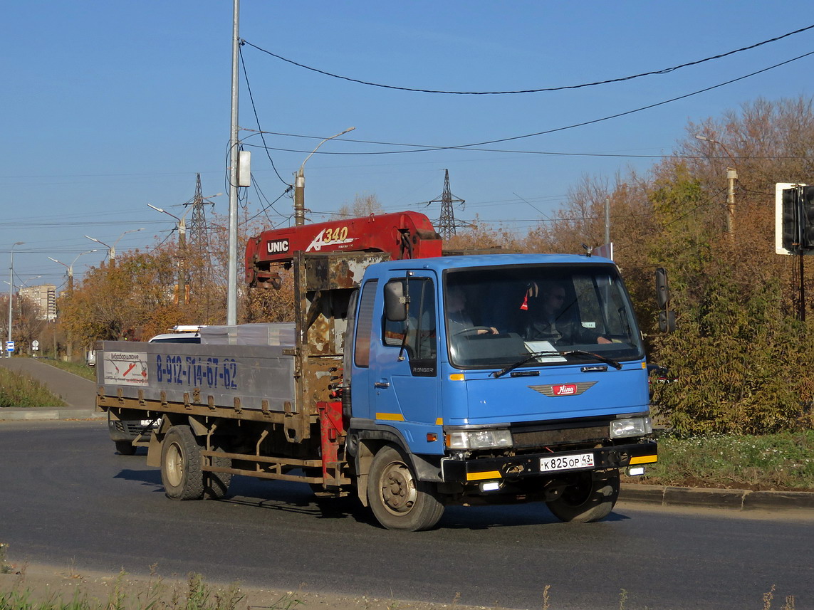 Кировская область, № К 825 ОР 43 — Hino Ranger