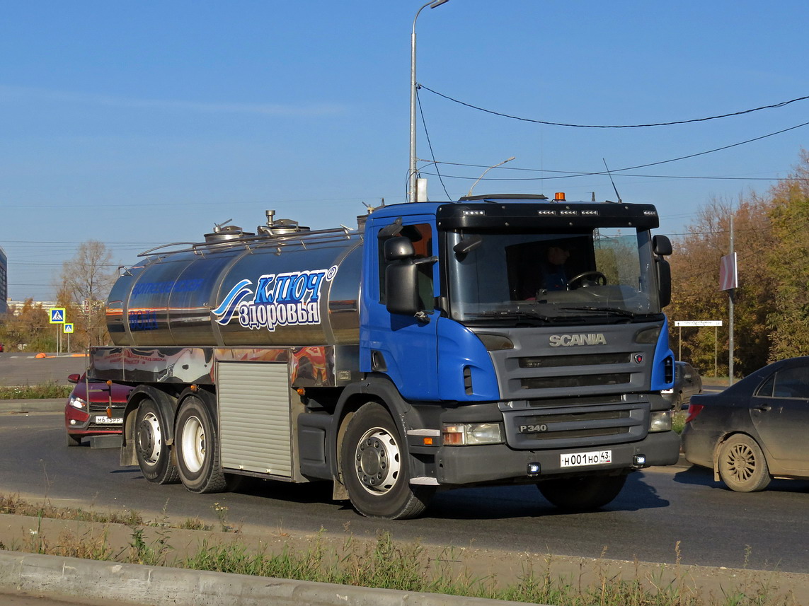 Кировская область, № Н 001 НО 43 — Scania ('2004) P340