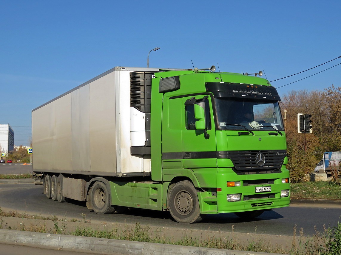 Кировская область, № О 547 РК 43 — Mercedes-Benz Actros ('1997) 1840