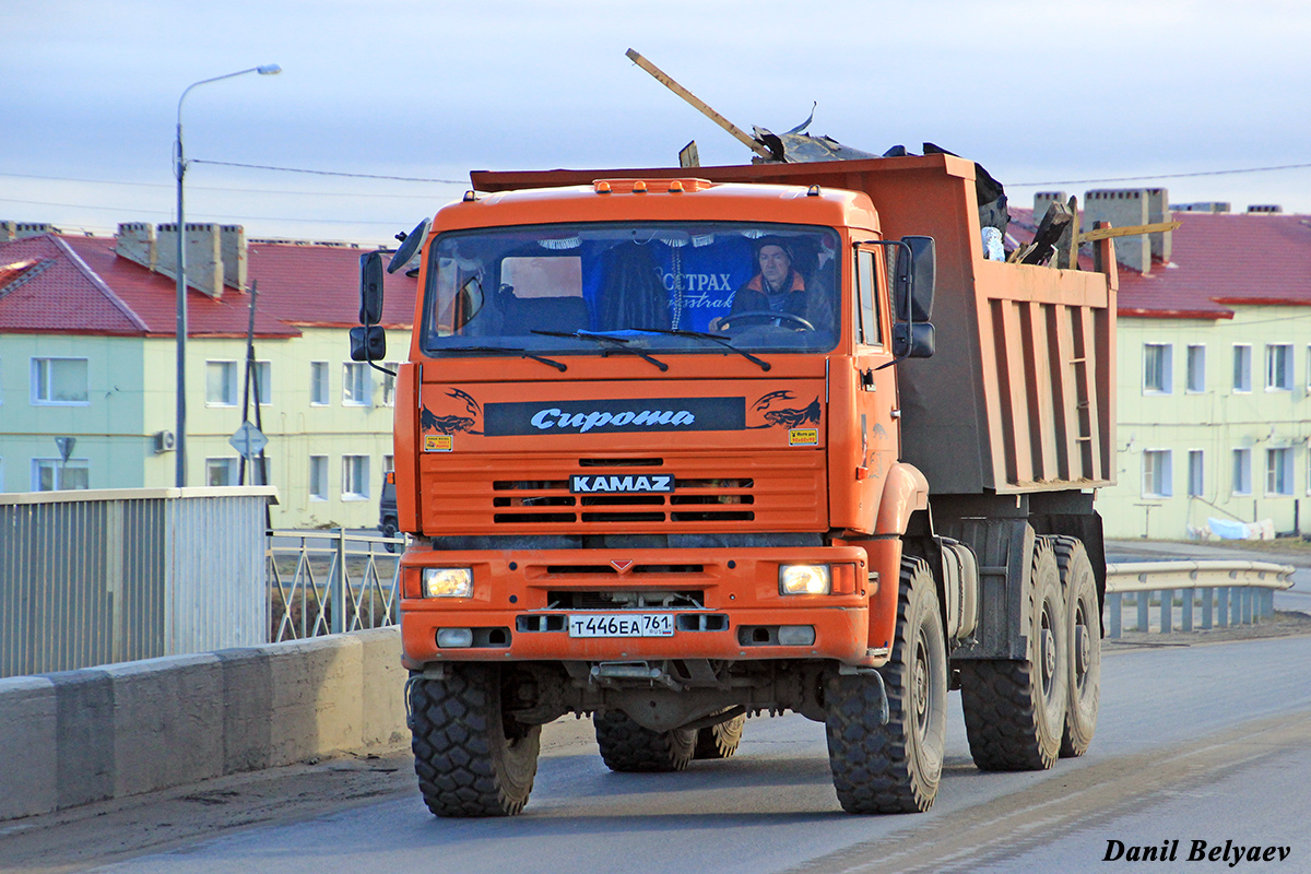 Ненецкий автономный округ, № Т 446 ЕА 761 — КамАЗ-65222 [652220]